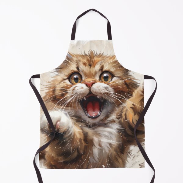 Item preview, Cat with playful paws designed and sold by wolfgangrainer.