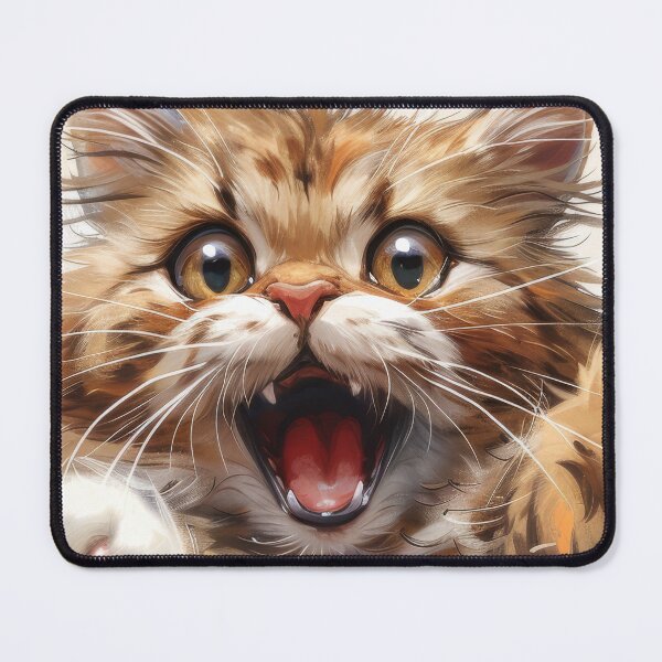 Item preview, Cat with playful paws designed and sold by wolfgangrainer.