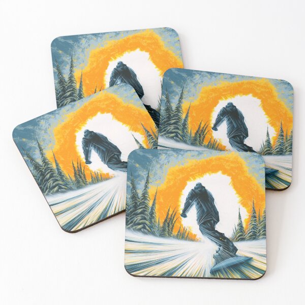 Item preview, Light Chaser 2023 - Snowboarder designed and sold by Shred Art Studio.