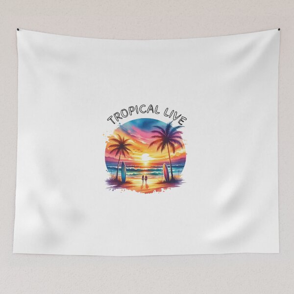 Item preview, tropical life designed and sold by lunacoco81.