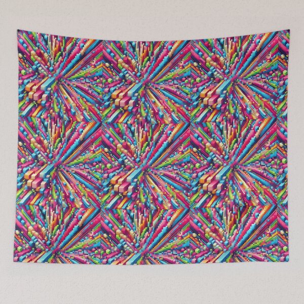 Item preview, Pixel World - Mosaic designed and sold by Random-Reality.