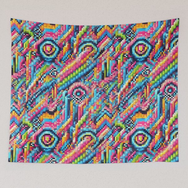 Item preview, Pixel World - Mosaic designed and sold by Random-Reality.