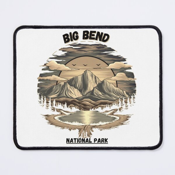 Item preview, Big Bend National Park Vintage Mountains Classic T-Shirt designed and sold by DarBYZimb.