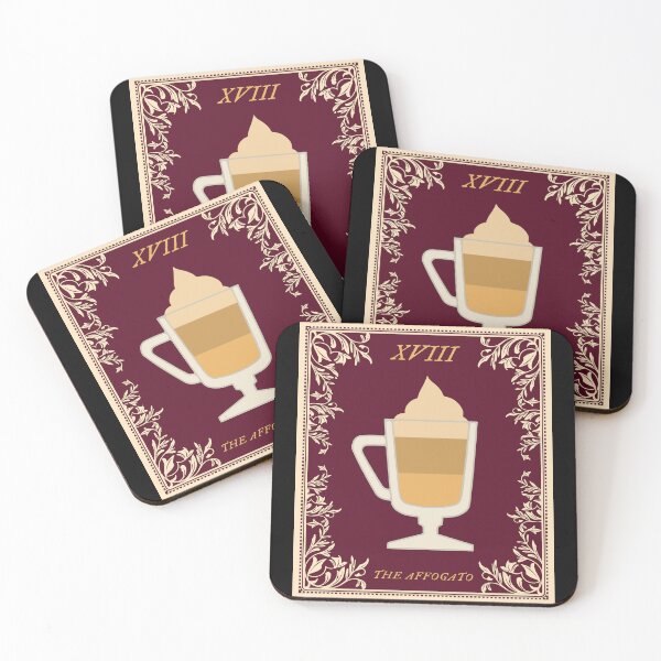 Item preview, Tarot Card - The Affogato designed and sold by DesignsbyDugar.