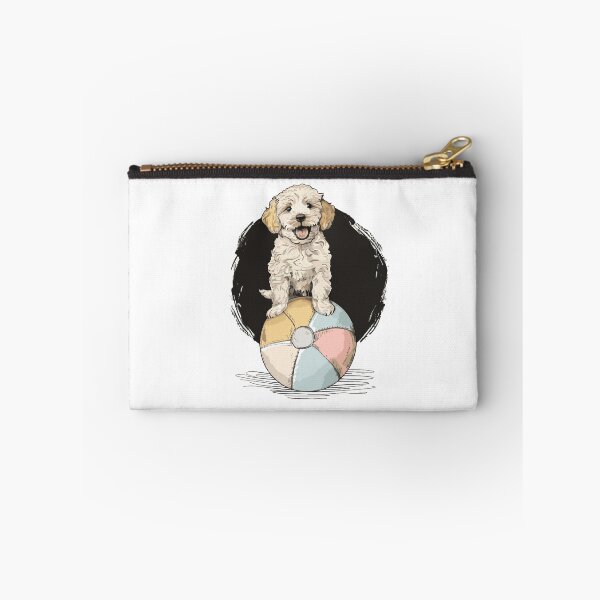 Item preview, Golden retriever puppy with a love phrase designed and sold by Sealsshop.