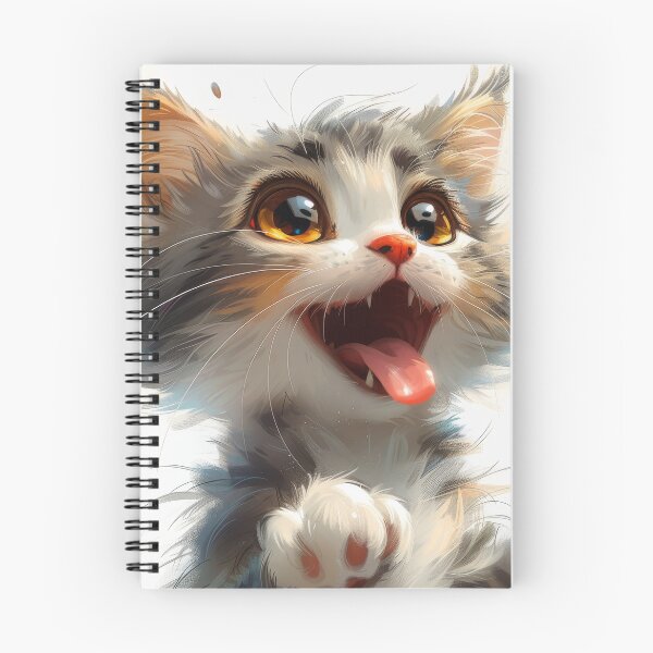 Item preview, Cat with playful paws designed and sold by wolfgangrainer.
