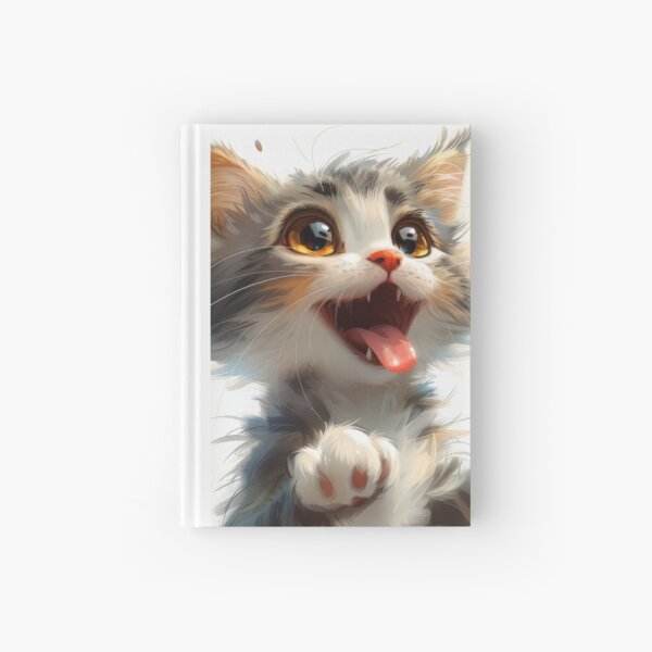 Item preview, Cat with playful paws designed and sold by wolfgangrainer.