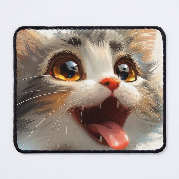 Item preview, Cat with playful paws designed and sold by wolfgangrainer.