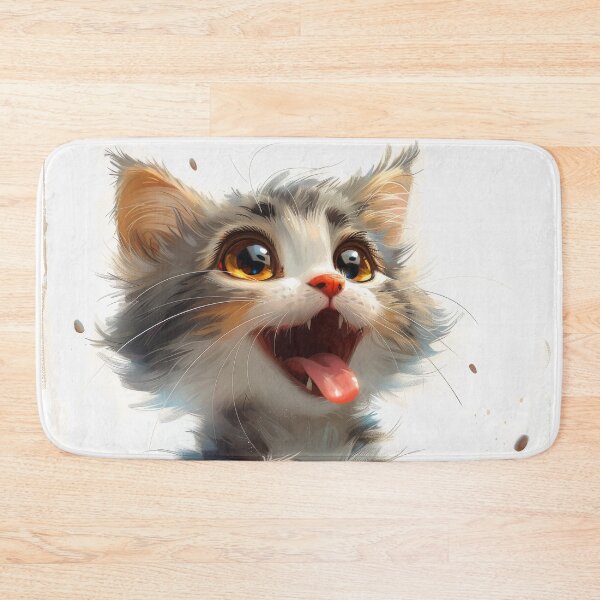 Item preview, Cat with playful paws designed and sold by wolfgangrainer.