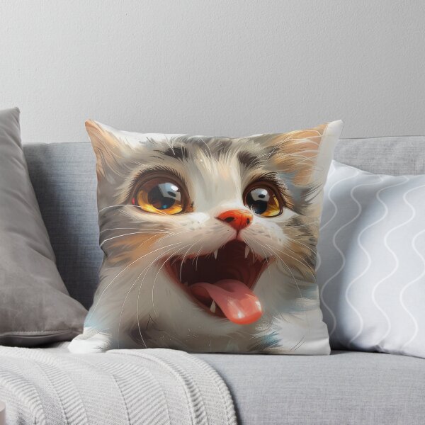 Item preview, Cat with playful paws designed and sold by wolfgangrainer.