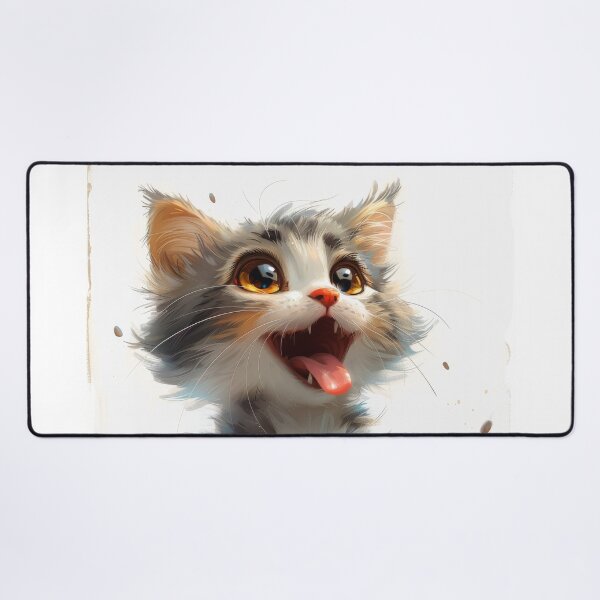 Item preview, Cat with playful paws designed and sold by wolfgangrainer.