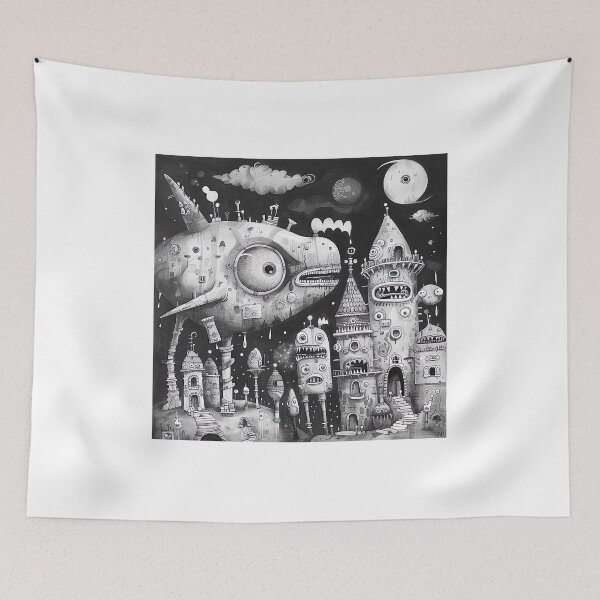Item preview, surreal art v35 designed and sold by Stickio.