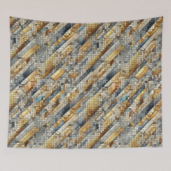 Item preview, Pixel World - Mosaic designed and sold by Random-Reality.