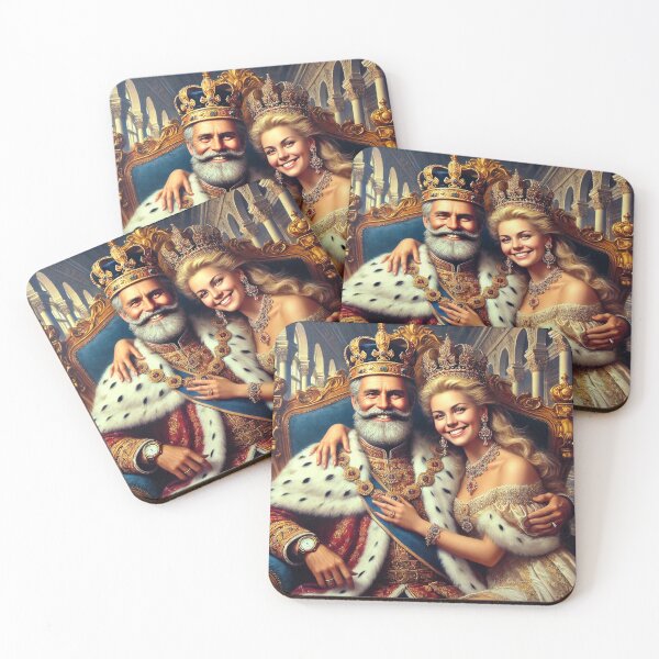 Item preview, Funny Royal Portrait Model 005, King and his Queen designed and sold by Devaland13.