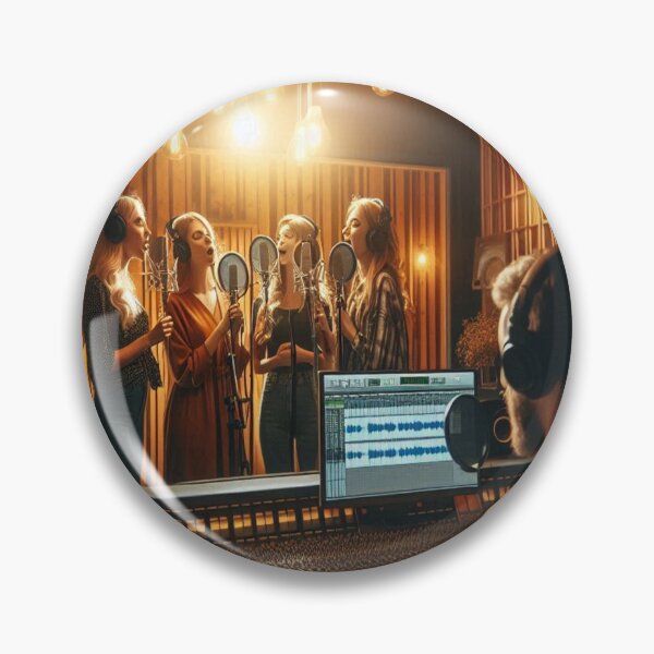 Item preview, Music Recording Studio During A Session AI Generated designed and sold by BrightrDayMusicArt.