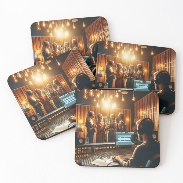 Item preview, Music Recording Studio During A Session AI Generated designed and sold by BrightrDayMusicArt.