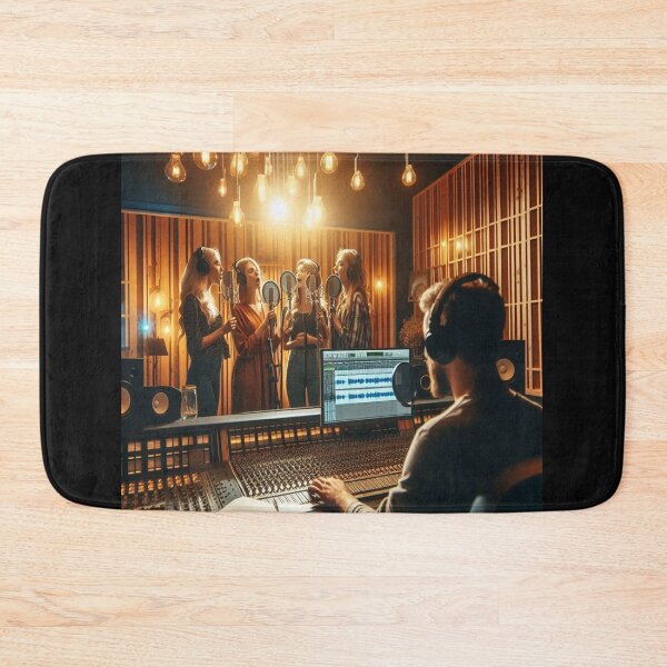 Item preview, Music Recording Studio During A Session AI Generated designed and sold by BrightrDayMusicArt.