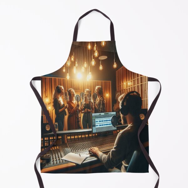 Item preview, Music Recording Studio During A Session AI Generated designed and sold by BrightrDayMusicArt.