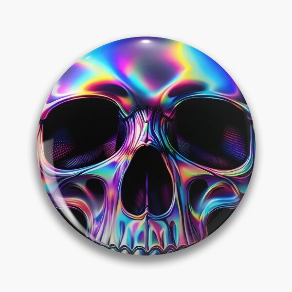 Item preview, Holographic Skull designed and sold by ParryStickers.