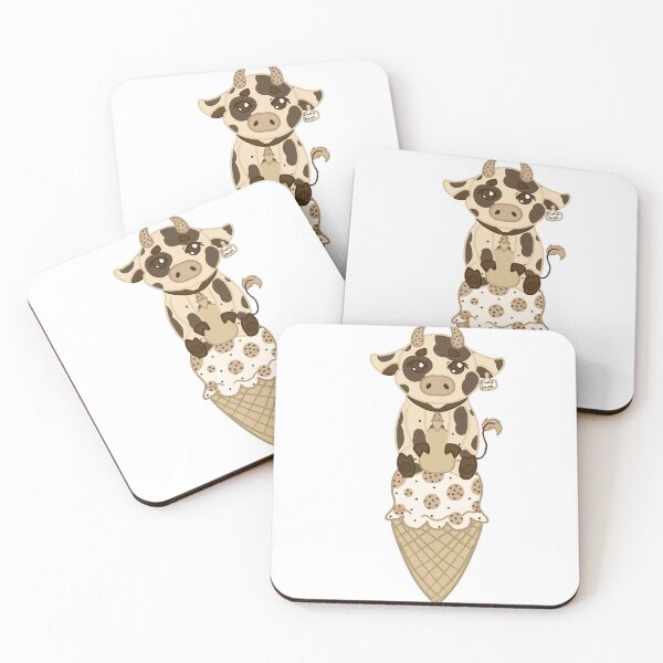Item preview, Cookie Dough Ice Cream Cow designed and sold by RainDesignz.