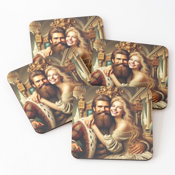Item preview, Funny Royal Portrait Model 002, King and his Queen designed and sold by Devaland13.