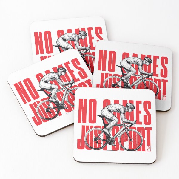 Item preview, NO GAMES JUST SPORT - Cycling - MAN CYCLIST- 2 designed and sold by ArtProjectShop.