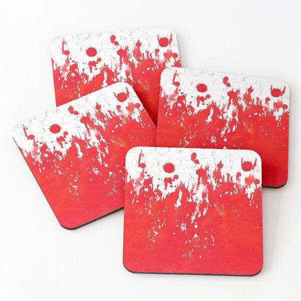 Item preview, Square, abstract watercolor painting designed and sold by Serkan ileri.