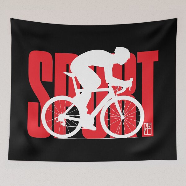 Item preview, SPORT - Cycling - MAN CYCLIST- 4 designed and sold by ArtProjectShop.