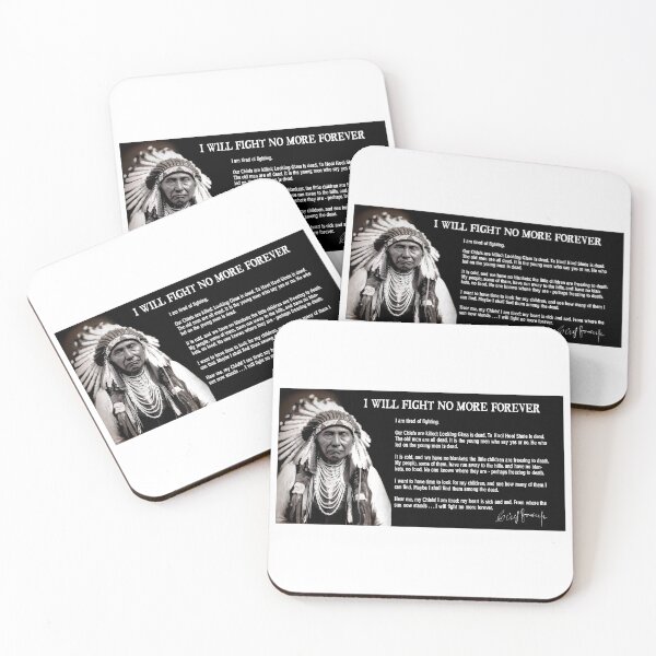 Item preview, I Will Fight No More . . . Forever - Nez Perce Chief Joseph 1877 designed and sold by Daniel Hagerman.