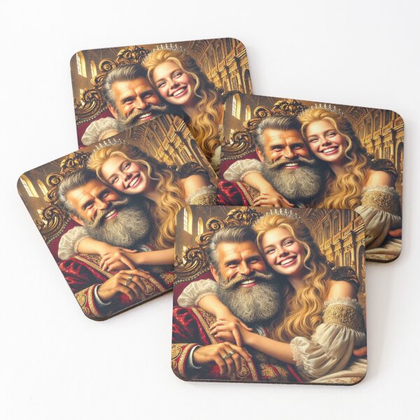 Item preview, Funny Royal Portrait Model 003, King and his Queen designed and sold by Devaland13.