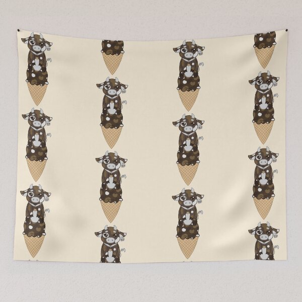 Item preview, Rocky Road Ice Cream Cow designed and sold by RainDesignz.