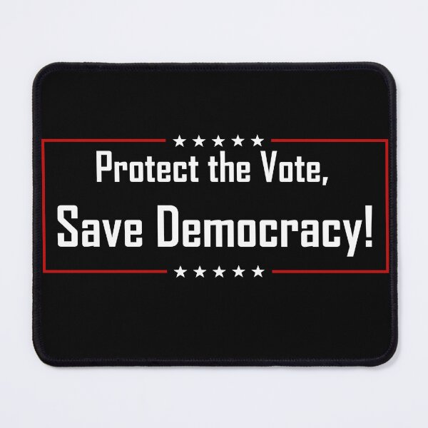 Item preview, Protect the Vote, Save Democracy! designed and sold by FatGiantCat.