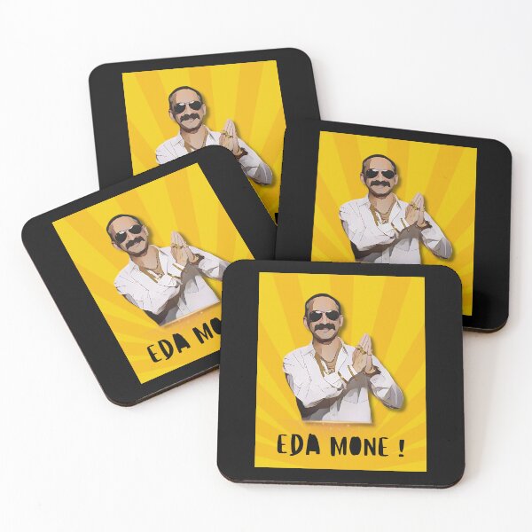 Item preview, Eda mone dialogue aavesham movie in yellow designed and sold by AKRE R.