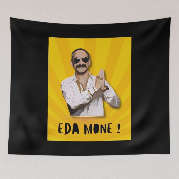 Item preview, Eda mone dialogue aavesham movie in yellow designed and sold by AKRE R.