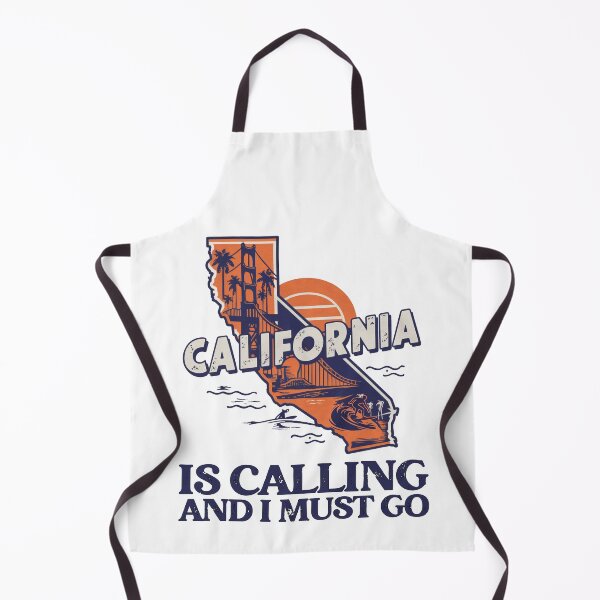 Item preview, Travel quote California is calling and I must go: Retro California travel poster - Vintage Minimal West Coast designed and sold by pod24.