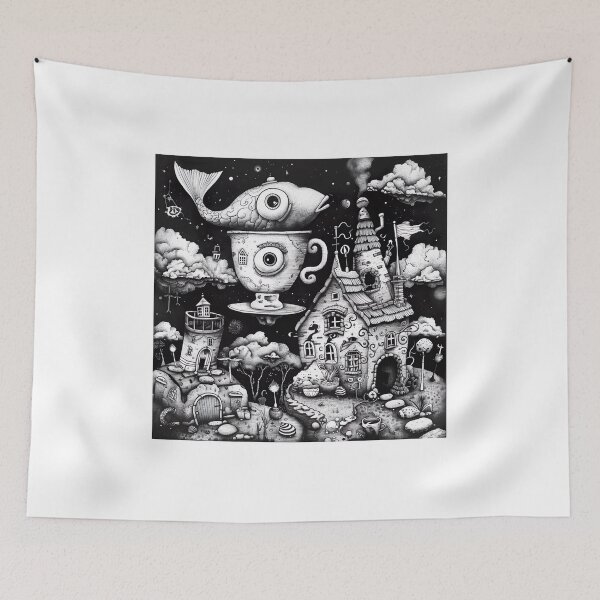 Item preview, surreal art v50 designed and sold by Stickio.