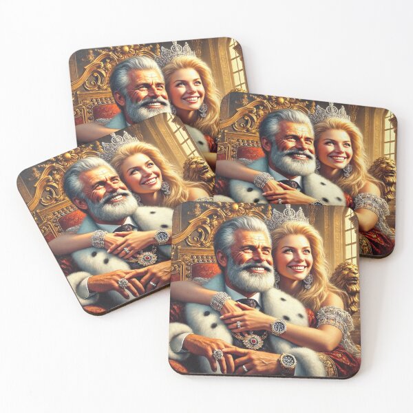 Item preview, Funny Royal Portrait Model 004, King and his Queen designed and sold by Devaland13.
