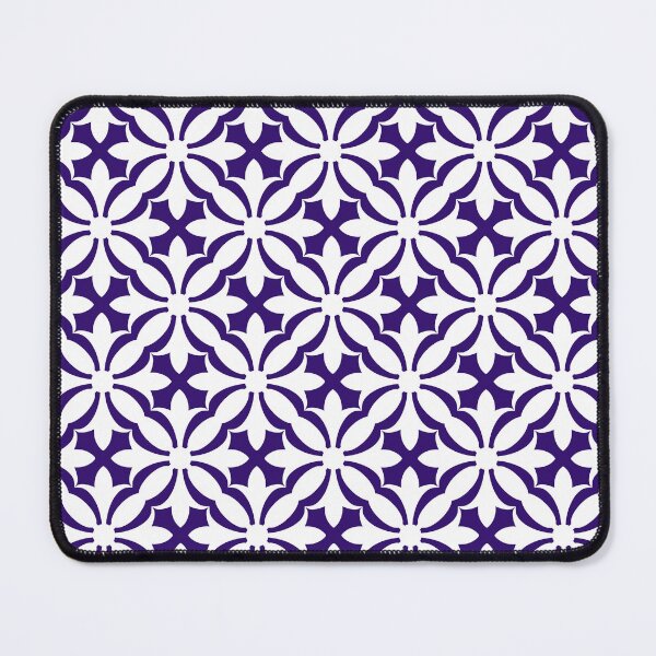 Item preview, Seamless White Floral Pattern on Purple Background designed and sold by Beltmouth.