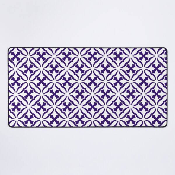 Item preview, Seamless White Floral Pattern on Purple Background designed and sold by Beltmouth.