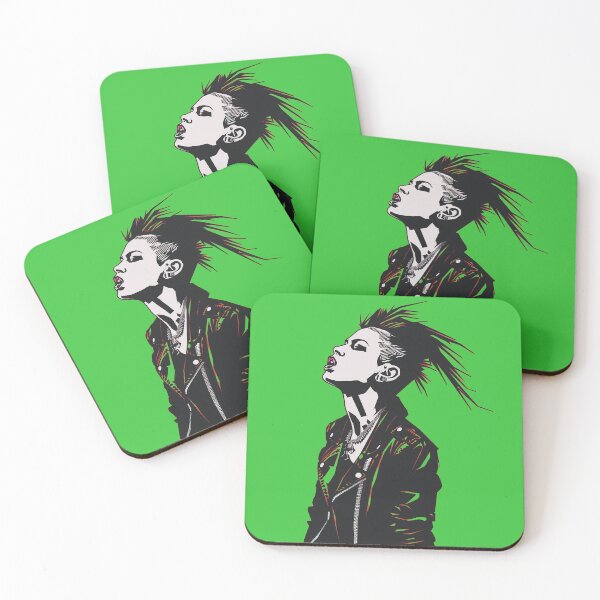 Item preview, Punk Energy Green designed and sold by [EverNever] Creative Gear Alternatives.
