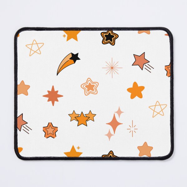 Item preview, Orange Tiny Star Doodles designed and sold by SiriuslyShawni.