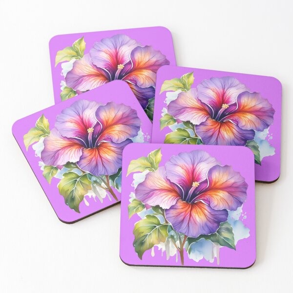 Item preview, Purple Petunia Flower Watercolor designed and sold by BeachBreezyVA.