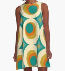 Mid-Century Modern Splash A-Line Dress