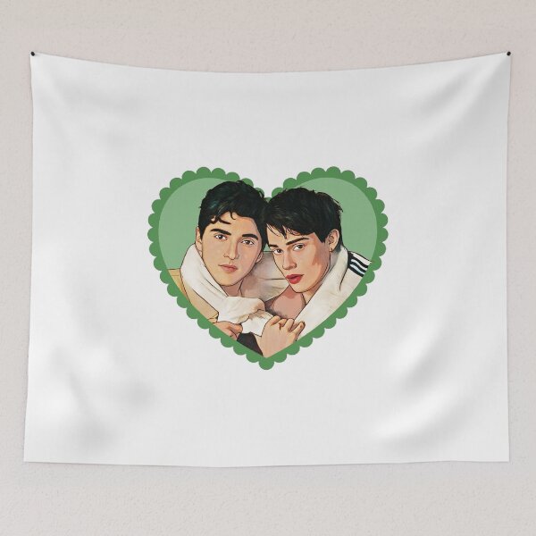 Item preview, Taylor Zakhar Perez and Nicholas Galitzine  designed and sold by baranskini.