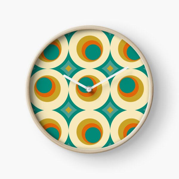 Mid-Century Modern Splash Clock