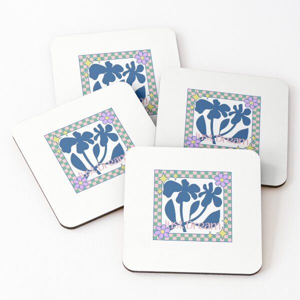 Item preview, Retro Geometric Pattern Groovy y2k 80s Trendy Flower T-shirt Sticker designed and sold by ThinkNature!.