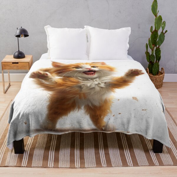 Item preview, Cat with playful paws designed and sold by wolfgangrainer.