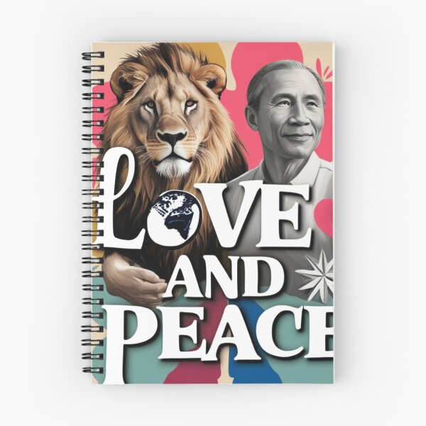 Item preview, Love and Peace - Lion and Man designed and sold by eprojetoas.