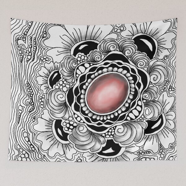 Item preview, Zentangle  designed and sold by RedLeafPine.
