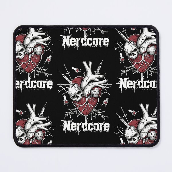 Item preview, “Nerdcore” Heart Art with Retrofuturistic Graffiti designed and sold by Piotrek0001.